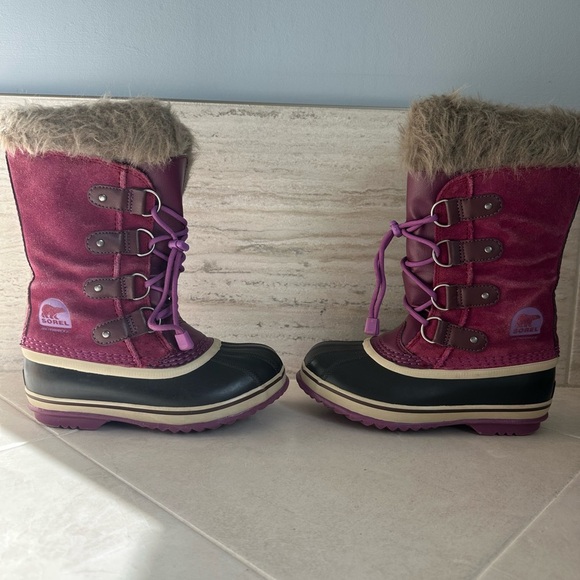 Sorel Joan of Artic girls snow boots size 2 - Picture 9 of 10